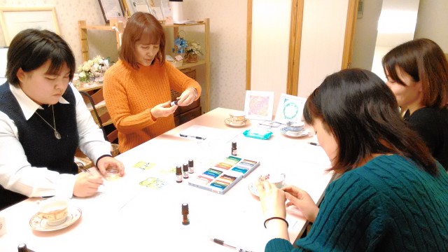 アロマ曼荼羅®セラピー 参加者様