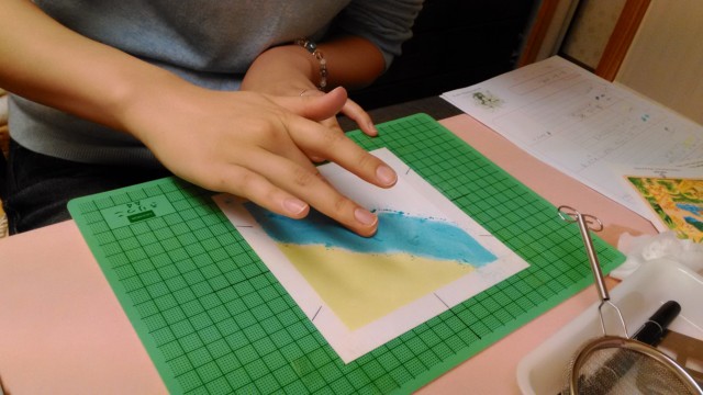 アロマ曼荼羅®作成過程