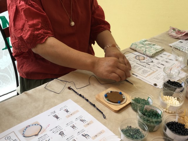 ワックスコードブレス作り