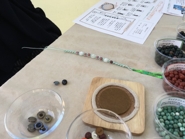 ワックスコードブレス作り