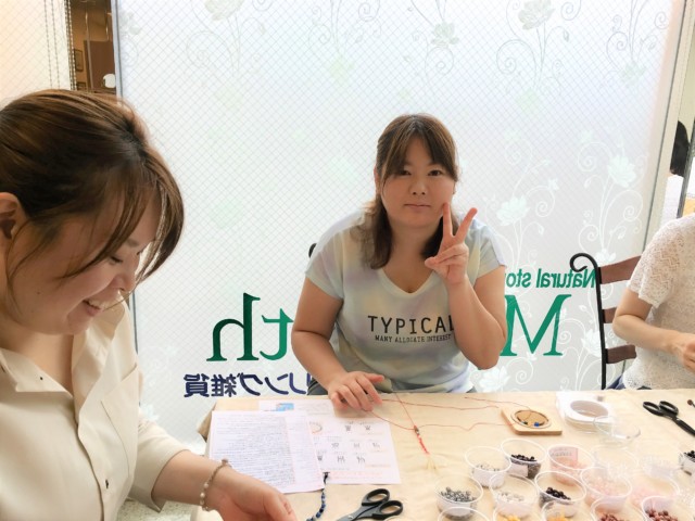 ワックスコードブレス作り